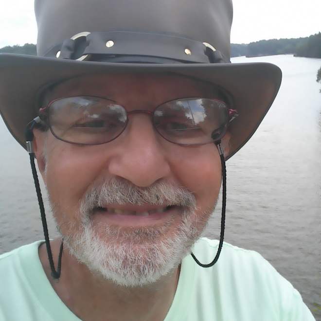 Timothy Joseph by the water